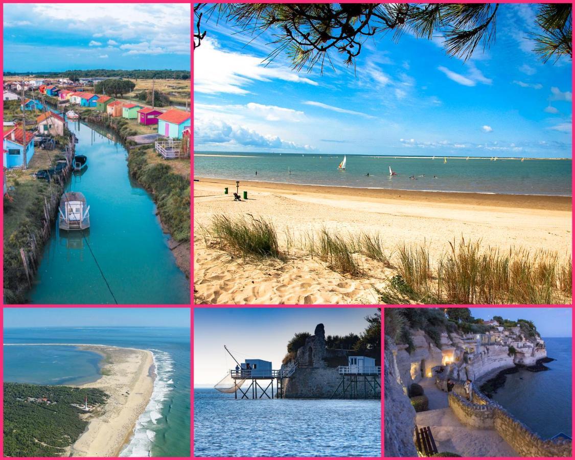Mobilhome 2Ch Climatise-Terrasse Fermee-4 Velos-Camping 4 Etoiles Les Charmettes Les Mathes Kültér fotó