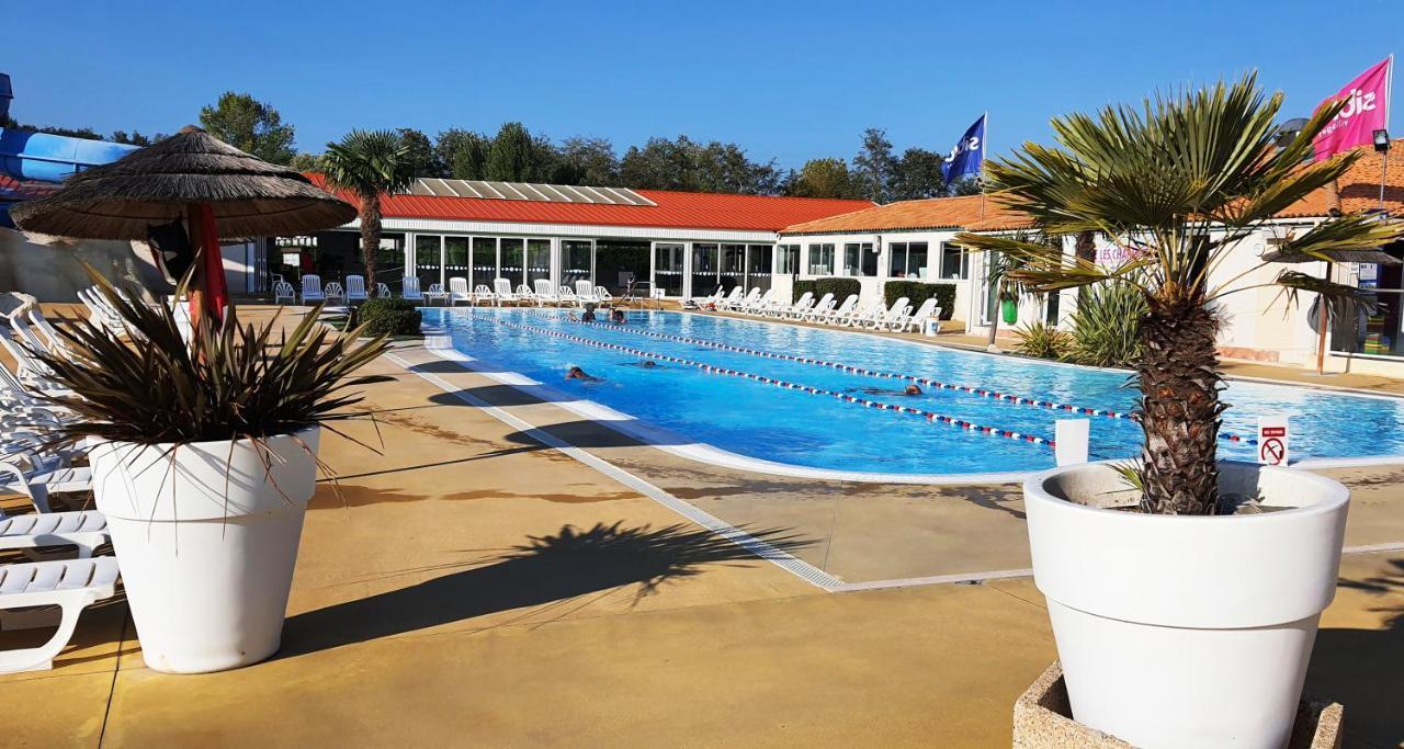 Mobilhome 2Ch Climatise-Terrasse Fermee-4 Velos-Camping 4 Etoiles Les Charmettes Les Mathes Kültér fotó