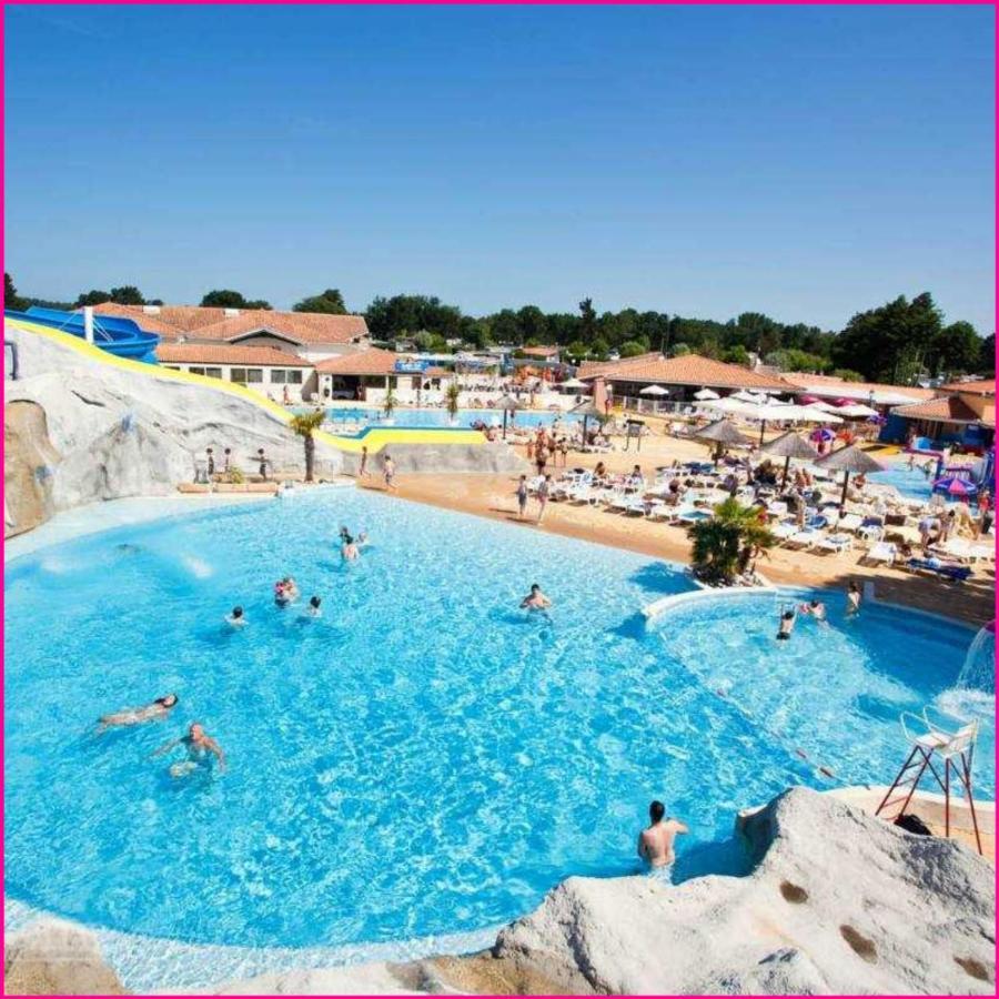 Mobilhome 2Ch Climatise-Terrasse Fermee-4 Velos-Camping 4 Etoiles Les Charmettes Les Mathes Kültér fotó