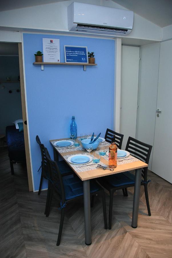 Mobilhome 2Ch Climatise-Terrasse Fermee-4 Velos-Camping 4 Etoiles Les Charmettes Les Mathes Kültér fotó